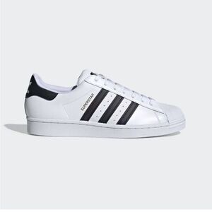 Adidas SuperStar sneakers in cloud white/ core black